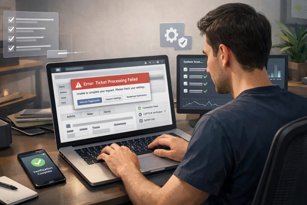 Advanced Solutions for Stubborn Errors Ticketmaster