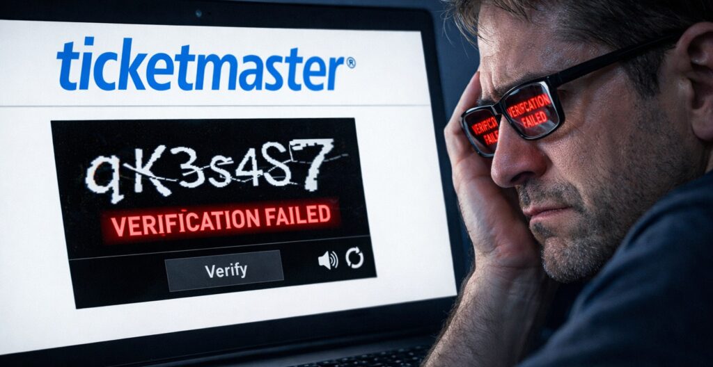 CAPTCHA or Verification Failure
