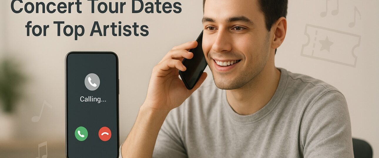 Call Tickets & 2026 Concert Tour Dates for Top Artists