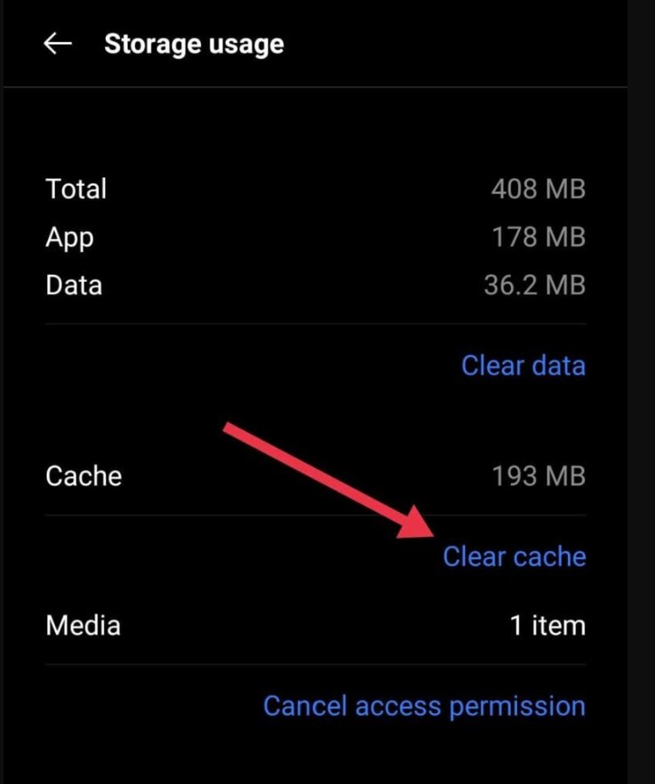 Fix 3: App Cache, Data and Sync Issues