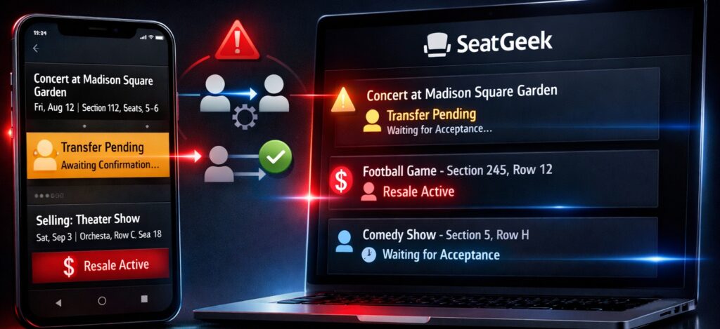 Fix 6: Ticket Transfer, Resale and Pending Acceptance Issues