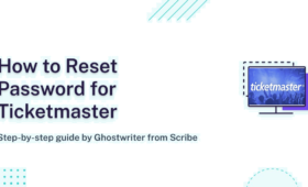 Ticketmaster Password Reset Not Working