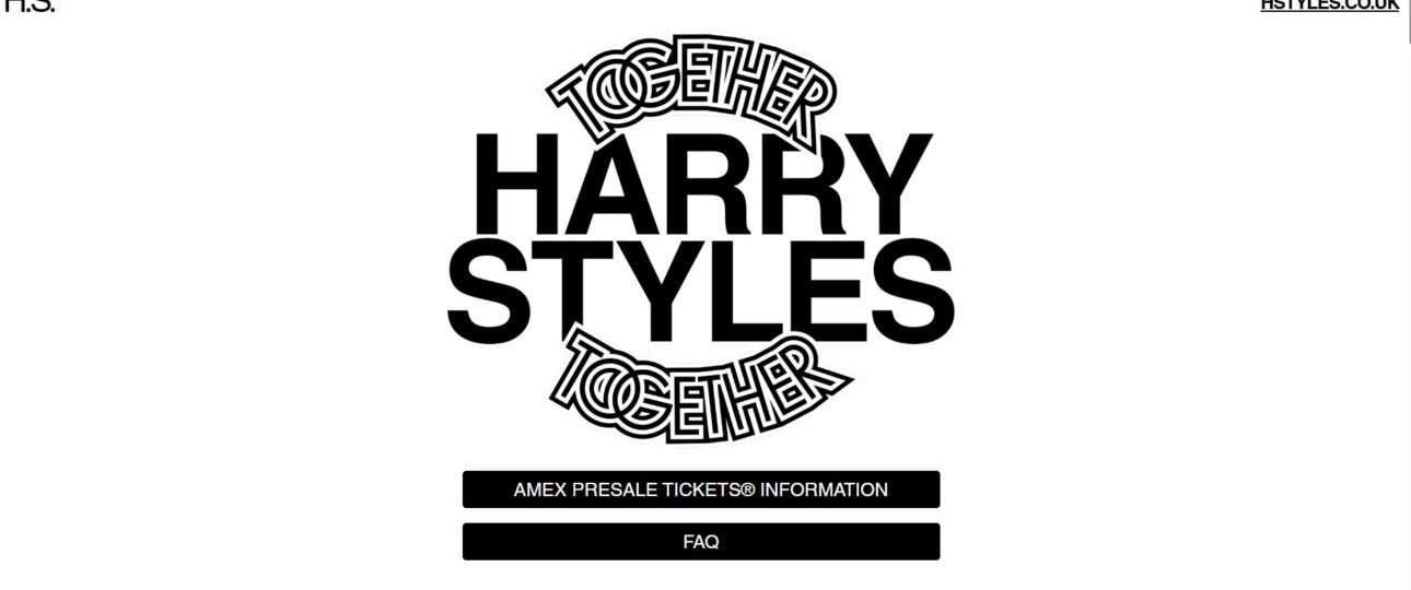 Harry Styles MSG tickets