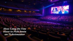 How Long Do You Have to Pick Seats on Ticketmaster