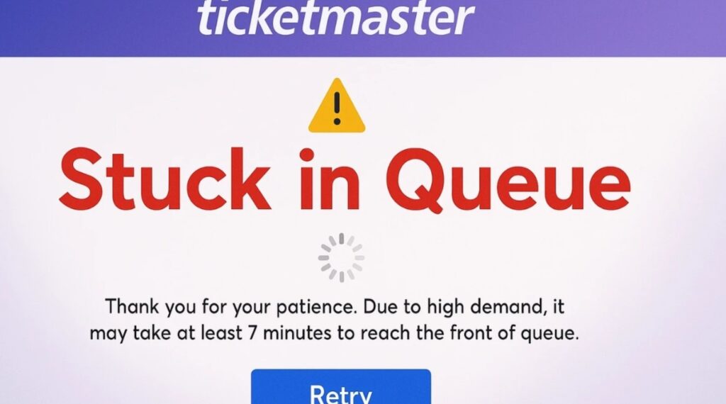 How the Ticketmaster Queue Works