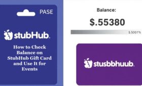 How to Check Balance on StubHub Gift Card