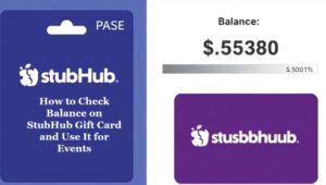 How to Check Balance on StubHub Gift Card