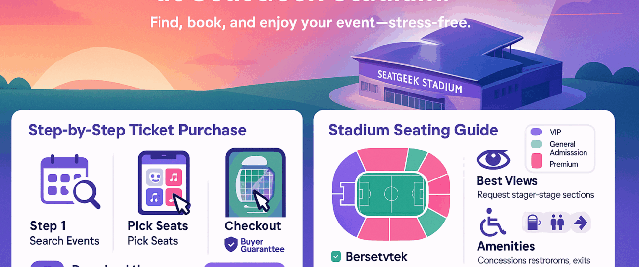 How to Get Tickets and Seating at Seatgeek Stadium