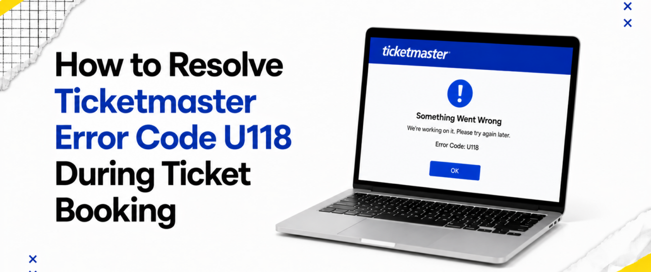 Ticketmaster Error Code U118