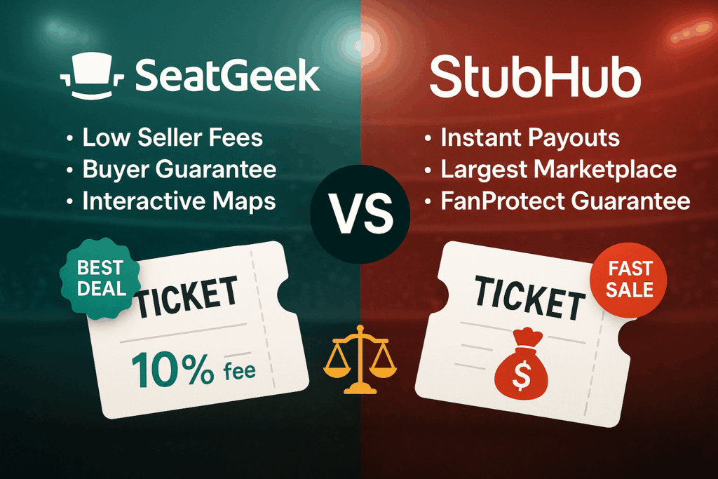 What Are Seatgeek and Stubhub?