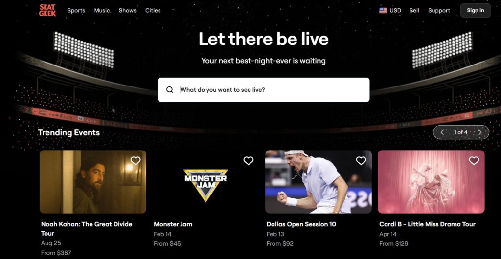 Know the SeatGeek Platform