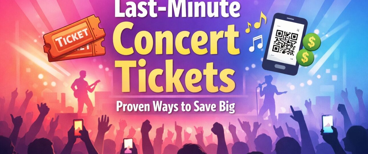 Last-Minute Concert Tickets