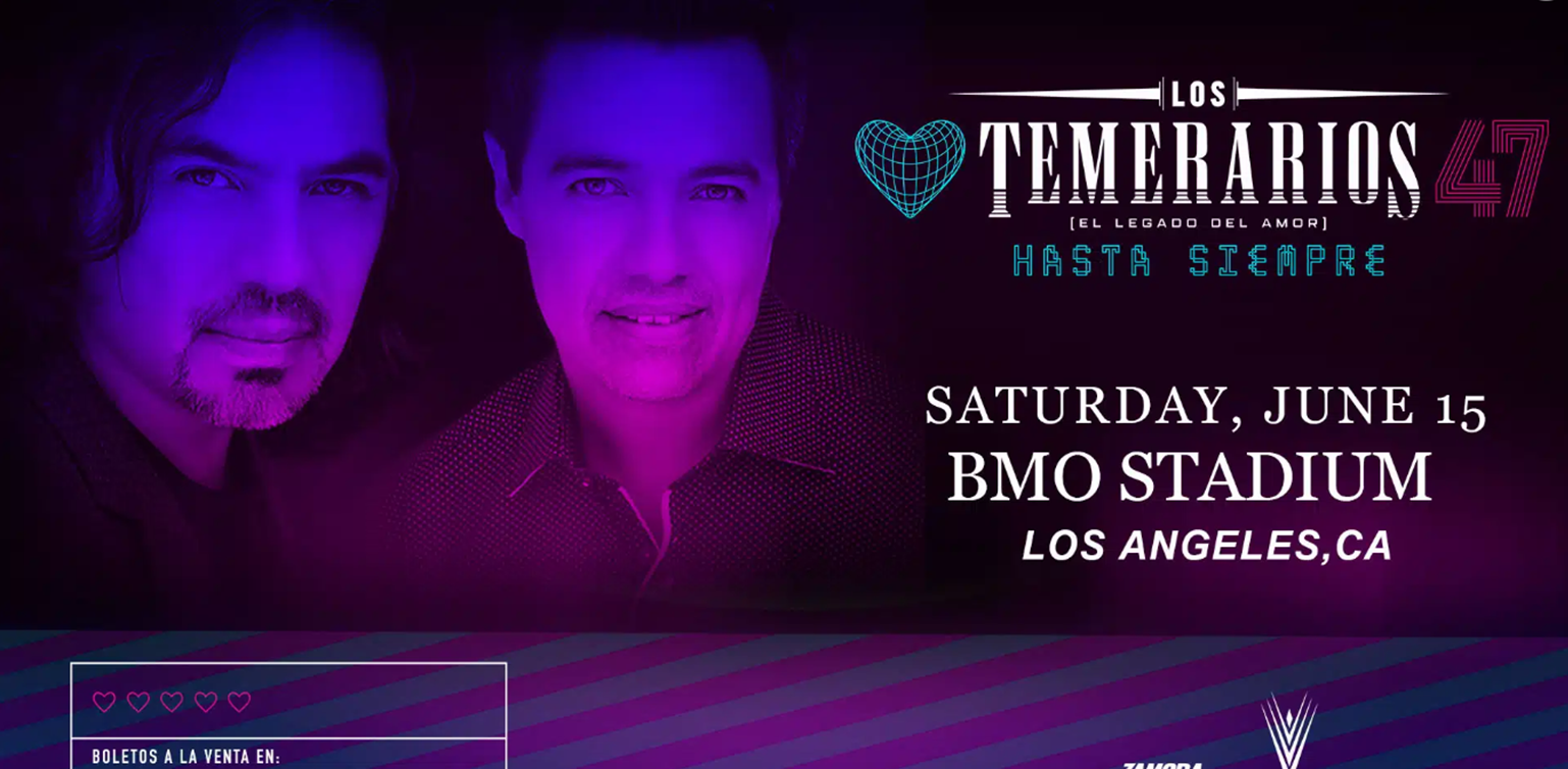 temerarios tour 2024 paraguay