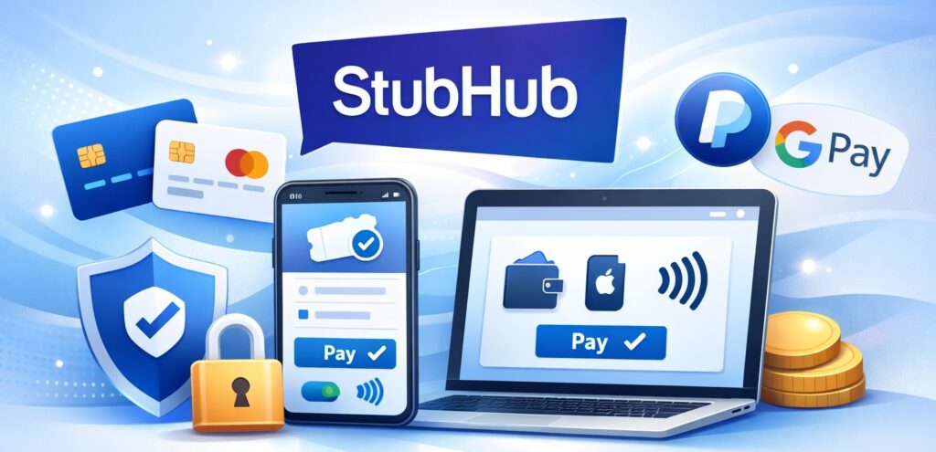 Payment Methods Accepted on StubHub