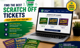 Pennsylvania Lottery Scratch Off Tickets