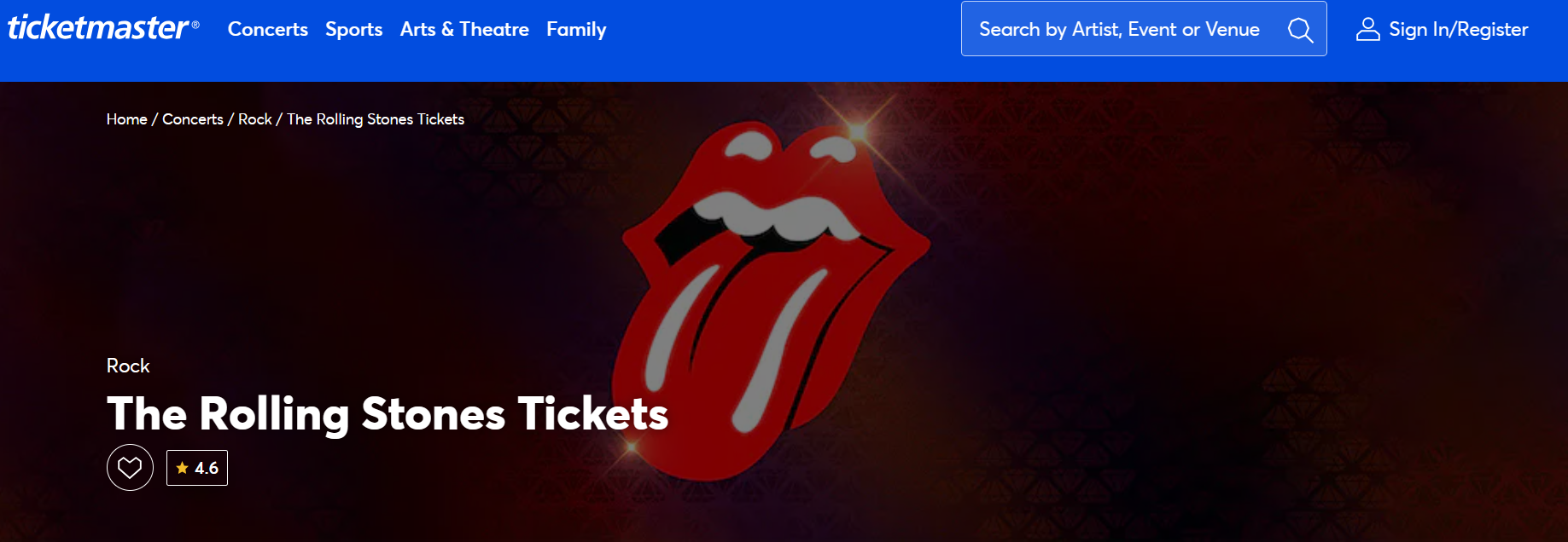 Best Deals on Rolling Stones Tickets for 2025 Tour on Ticketmaster