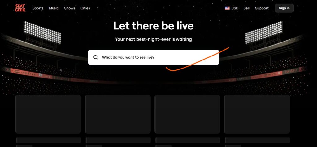 Search for Your Event