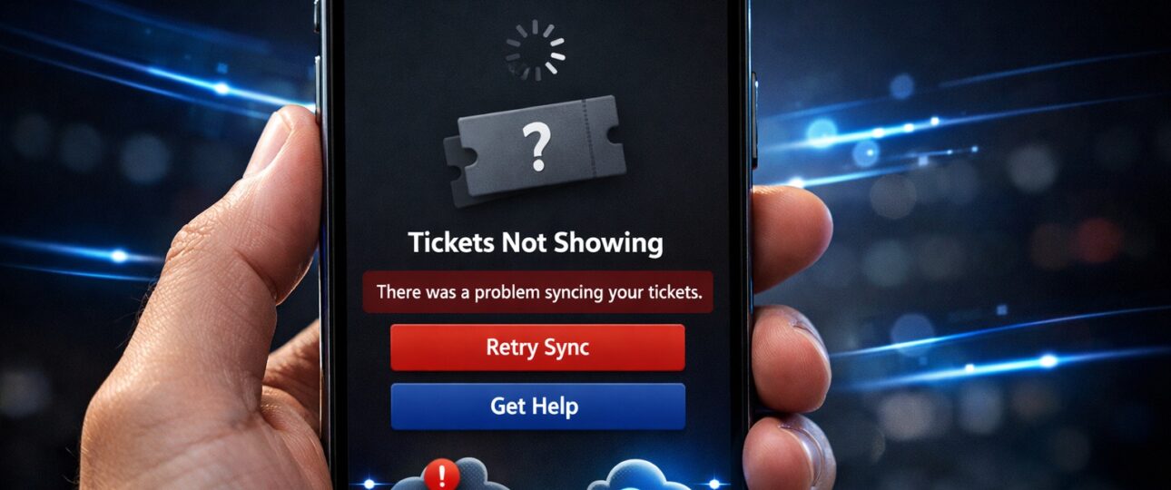 SeatGeek Tickets Not Showing in App