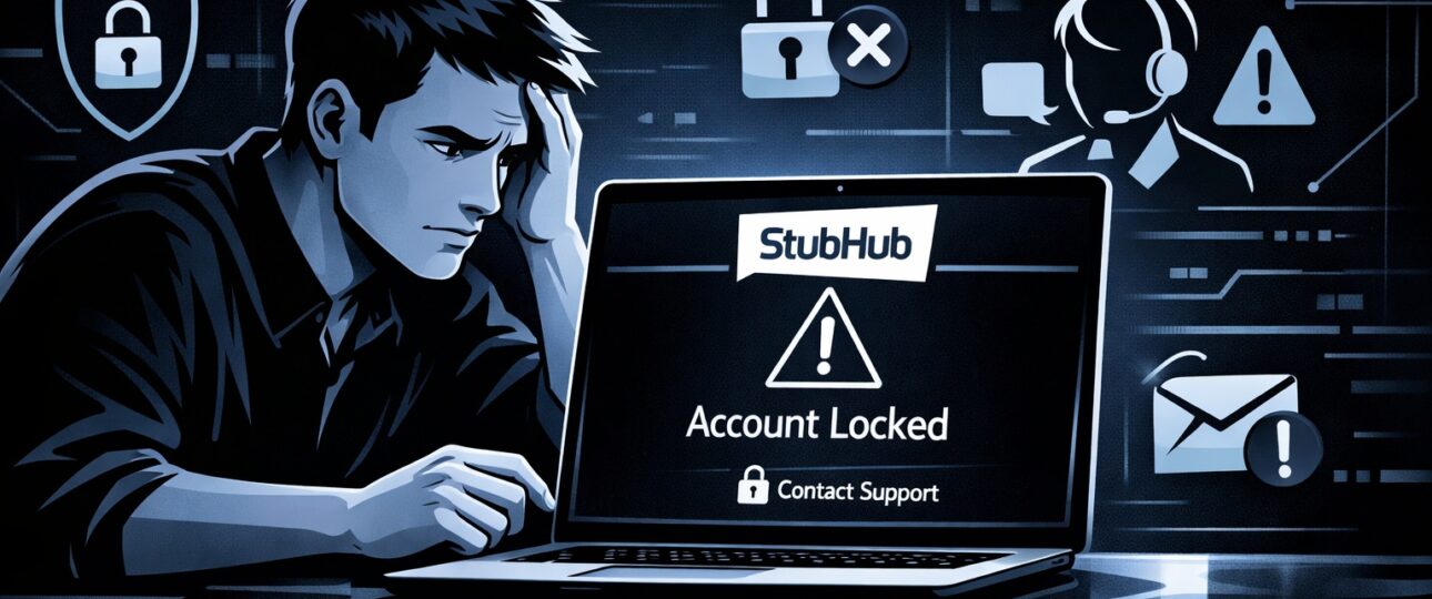 StubHub Account Locked or Suspended