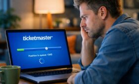 Stuck in Ticketmaster Queue