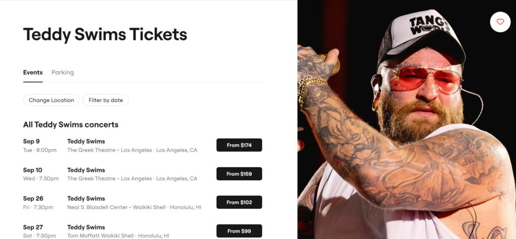 How to Buy Teddy Swims Seatgeek Tickets