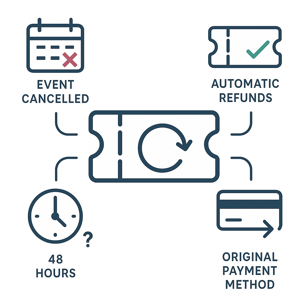 Ticketweb Refund Policy: Canada vs. USA