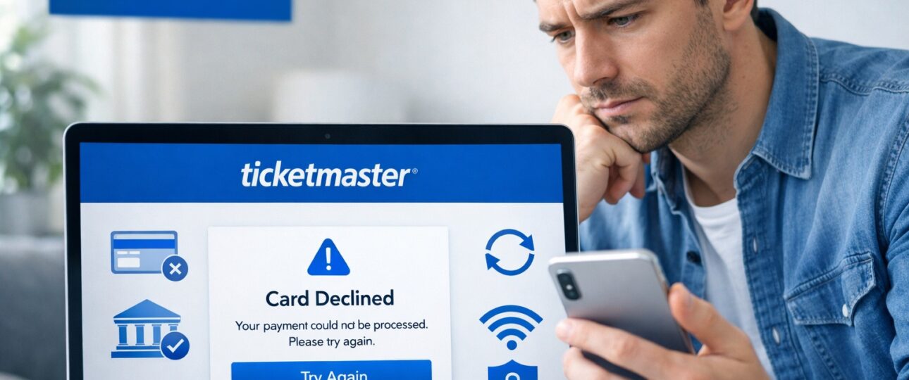 Ticketmaster Card Declined Error