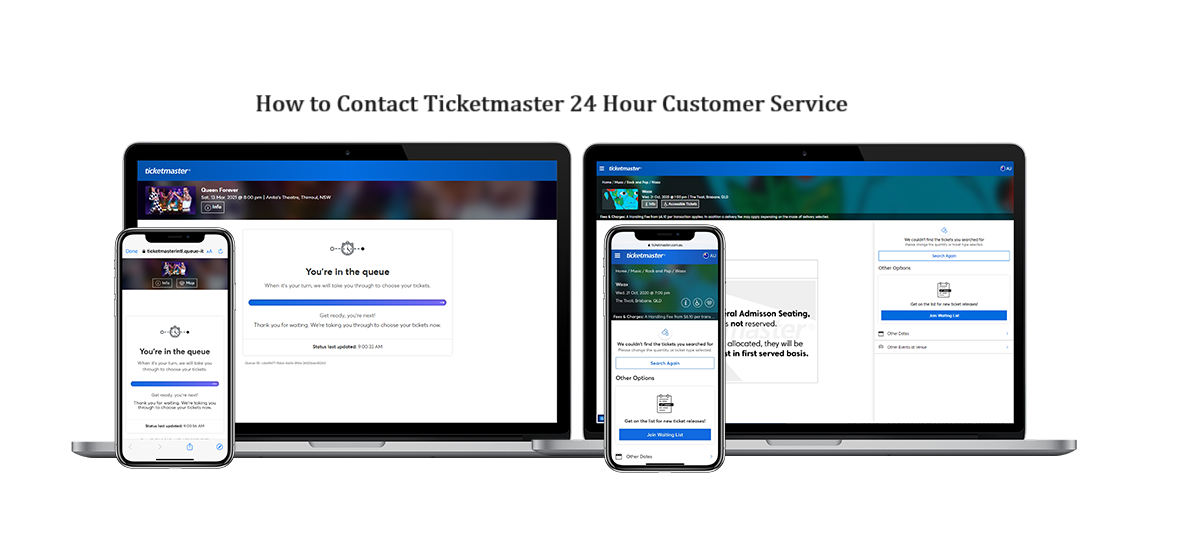 Ticketmaster contact by phone
