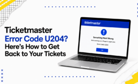 Ticketmaster Error Code U204