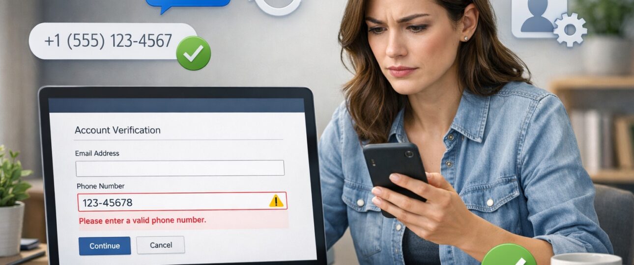 Ticketmaster Please Enter Valid Phone Number