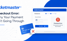 Ticketmaster checkout errors