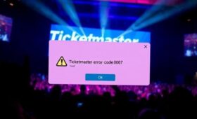 Ticketmaster error code 0007