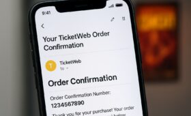 Ticketweb Confirmation Number