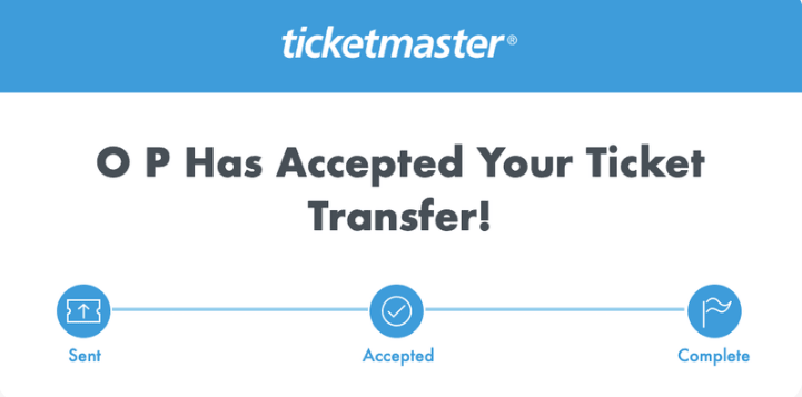 Transfer Tickets on Ticketmaster