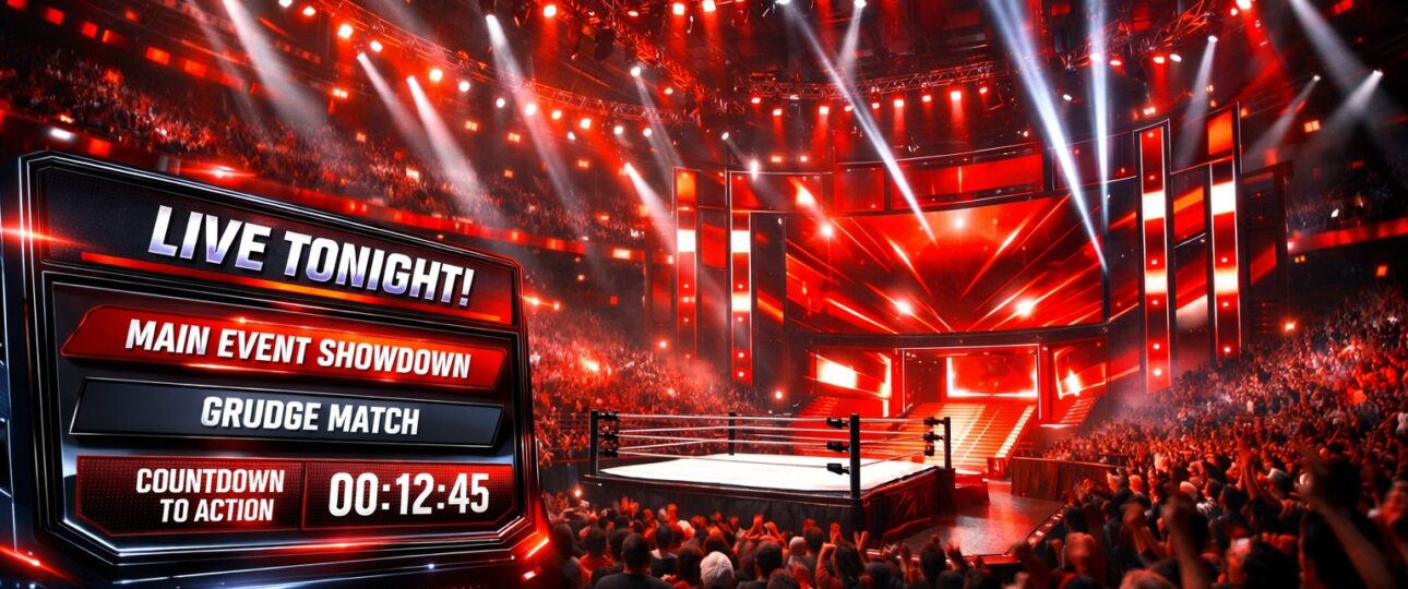 WWE Monday Night RAW Schedule January–February