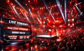WWE Monday Night RAW Schedule January–February