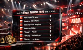 WWE Road to Royal Rumble 2026 Schedule