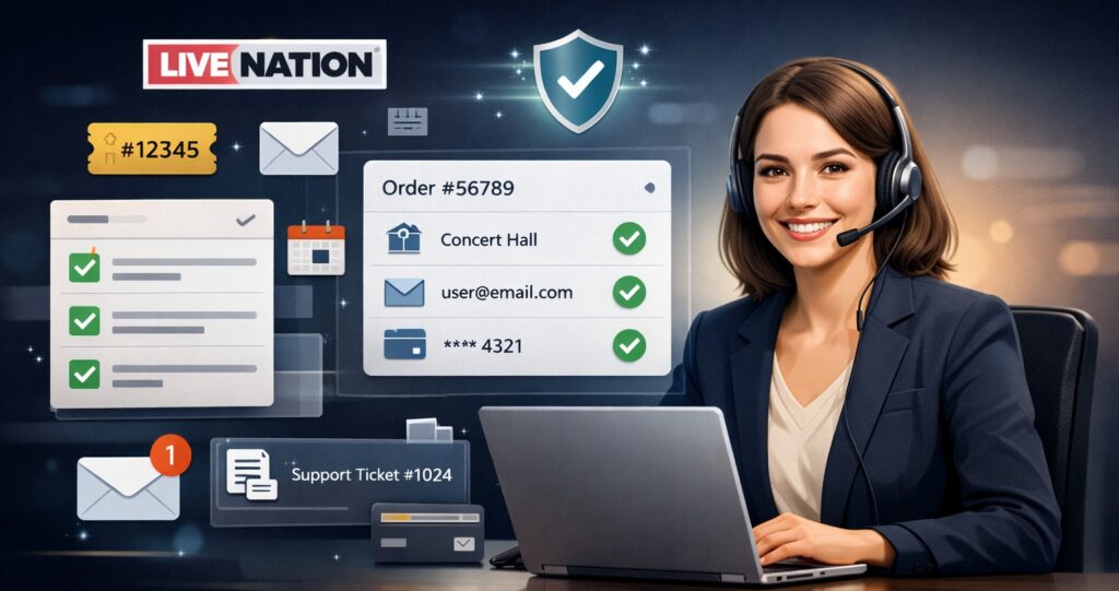 What Information to Prepare Before Contacting Live Nation