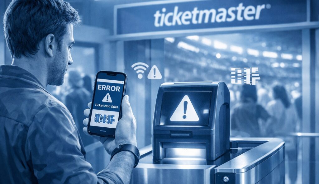 Why Ticketmaster Tickets Show Errors at the Venue