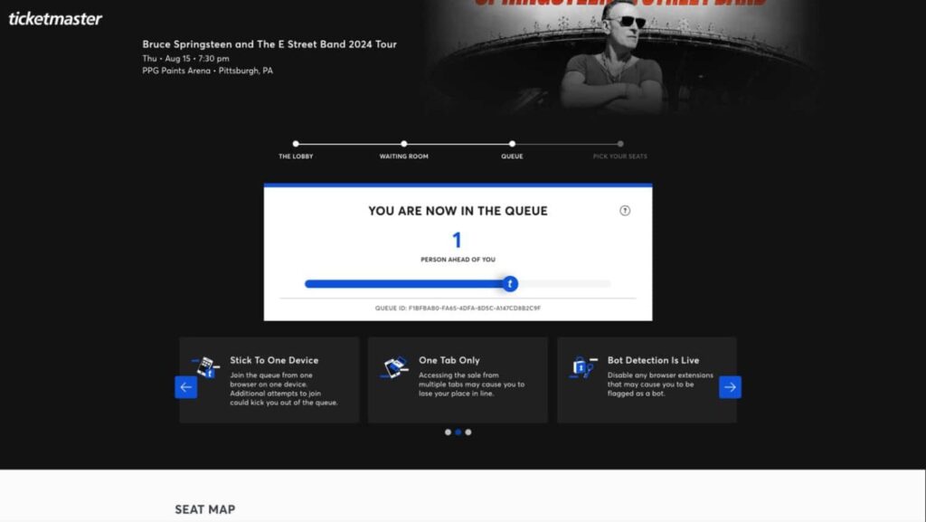 Why You Get Stuck in the Ticketmaster Queue