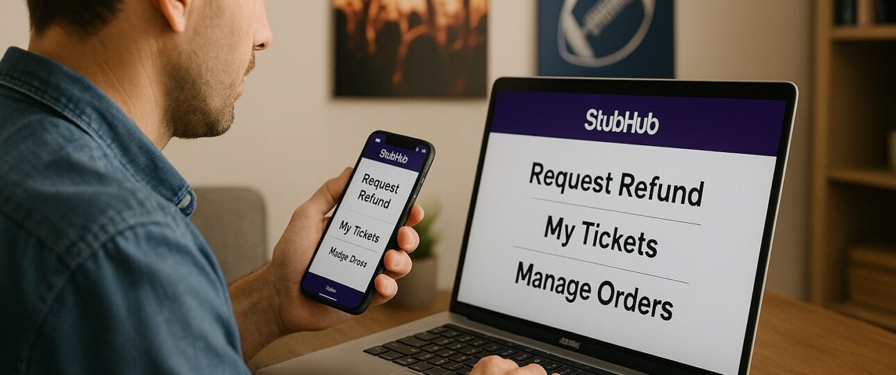 how to request a refund on Stubhub